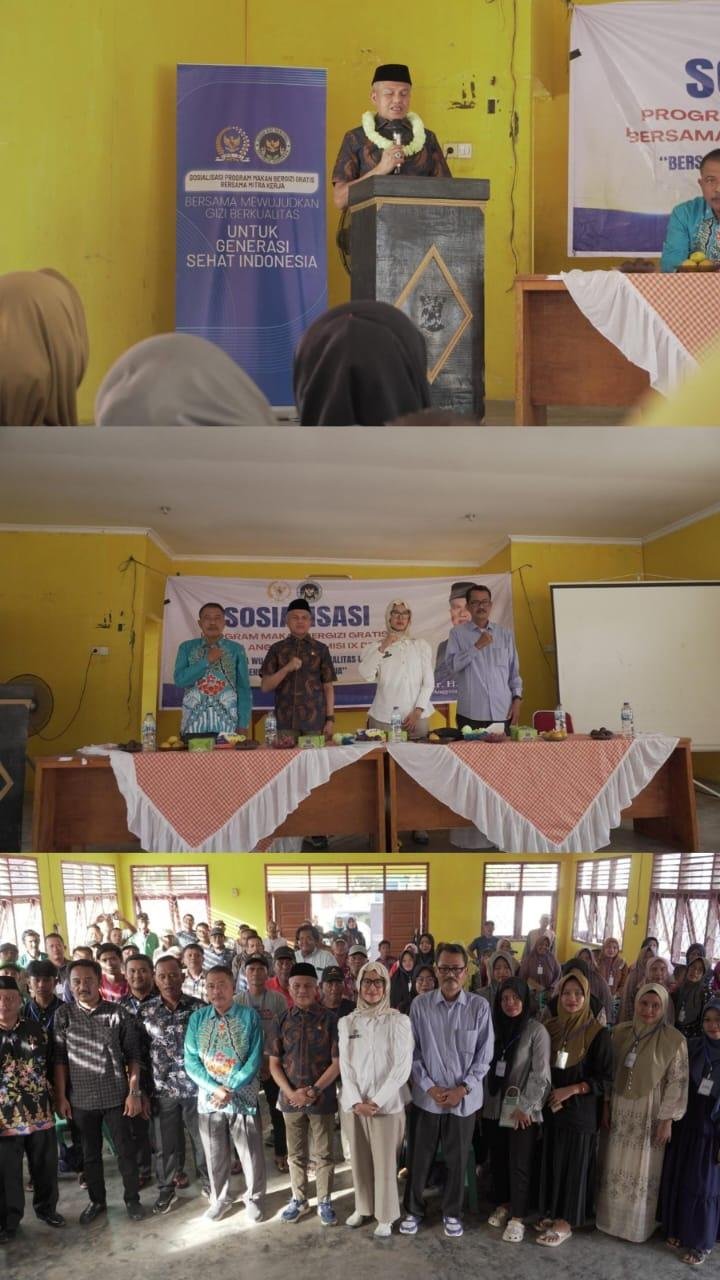 Songsong Generasi Emas 2045, Pemerintah dan Masyarakat Kampar Kolaborasi Sukseskan MBG