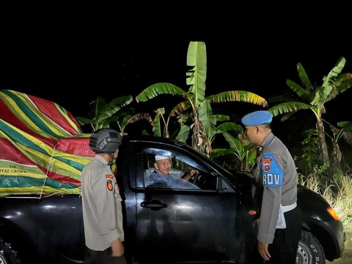 Berikan Kenyamanan Masyarakat saat Berada di Jalanan, Polsek Keritang Giatkan Patroli KRYD