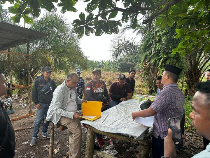 Ajak Masyarakat Wujudkan Pilkada Damai, Satreskrim Polres Kampar Gelar Cooling System 