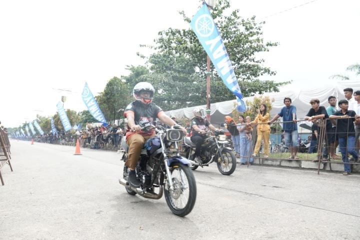 Drag Bike Pemuda Pancasila Kuansing Diikuti Ratusan Pembalap se-Sumatra!