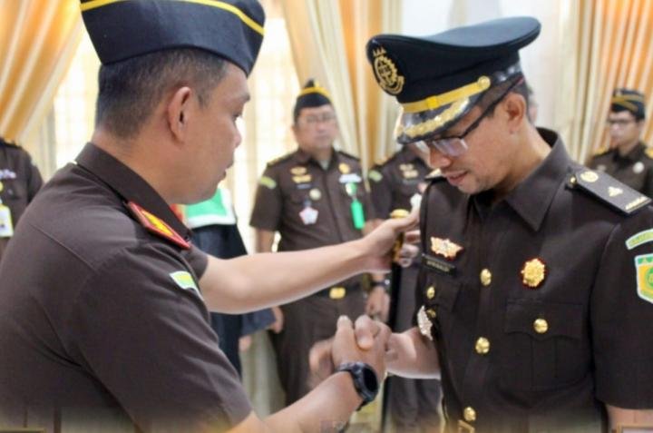 Gantikan Rezi Dharmawan, Afrinaldi Jabat Kasi Pidum Kejari Pelalawan 