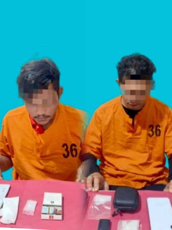 Buang Tas Berisi Sabu ketika Disergap Polisi di Pondok, Kurir dan Pengedar Tak Berkutik