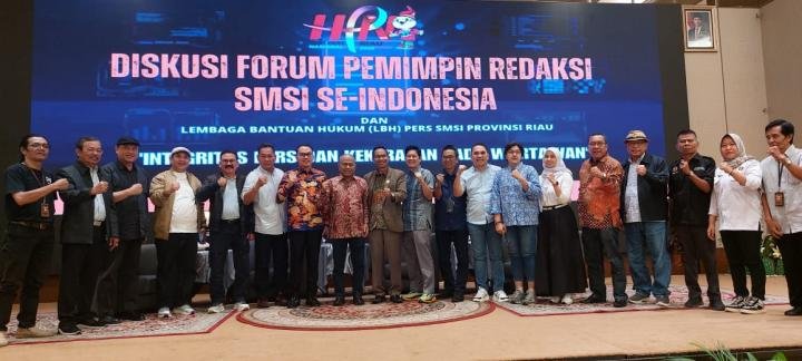 FGD Forum Pemred SMSI, Pers Harus Jaga Integritas