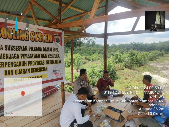 Cooling System dengan Petani, Ini Harapan Polsek Tambang 