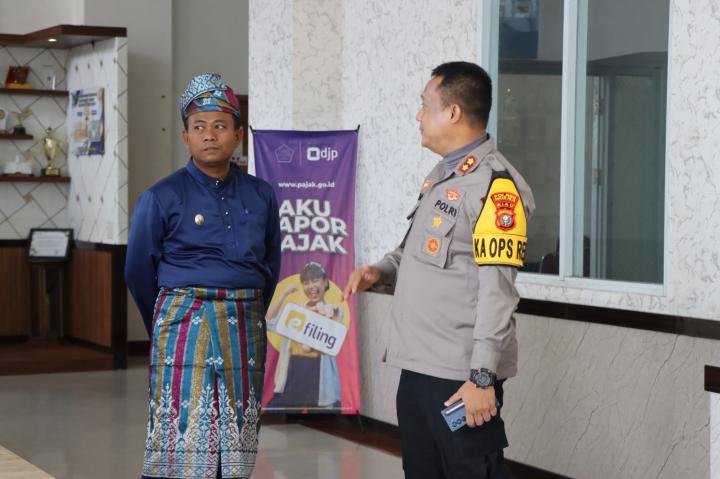 Bersama Wakil Bupati, Kapolres Rohil Imbau Masyarakat Tetap Jaga Kamtibmas