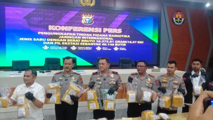 Lolos dari Pelabuhan Roro, Narkoba Senilai Rp31 Miliar Diamankan di Pekanbaru