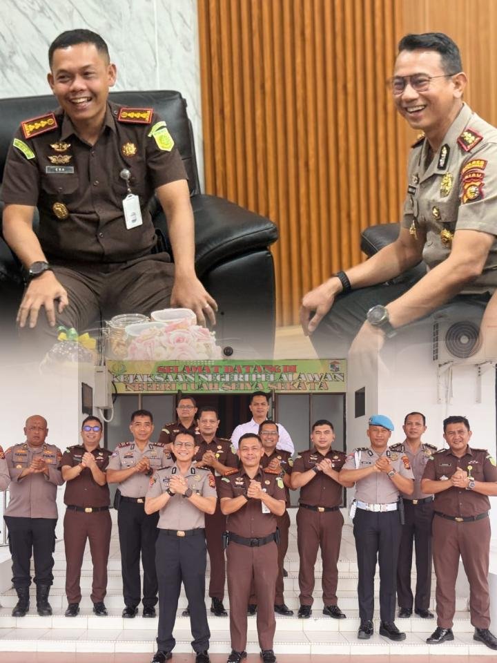 Kapolres-Kajari Pelalawan Kompak Perkuat Sinergi Penegakan Hukum dan Jaga Kamtibmas