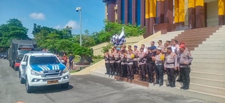 Polda Riau Gerak Cepat Kirim 290 Personel Operasi Kemanusiaan ke Sumbar