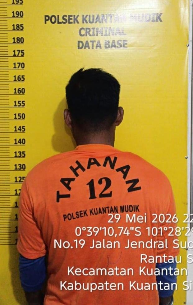 Pelaku PETI di Desa Pantai Diringkus Polsek Kuantan Mudik