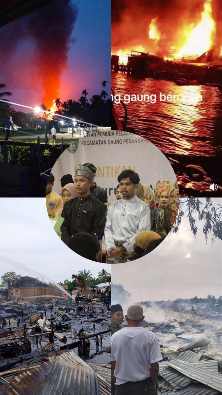 IPPMKG Dorong Pemkab Inhil Gercep Tangani Korban Kebakaran di Gaung