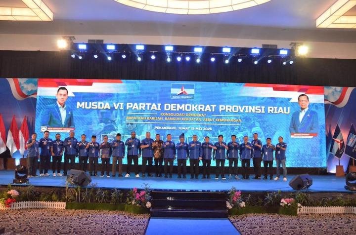 Agung Nugroho Kembali Pimpin Demokrat Riau