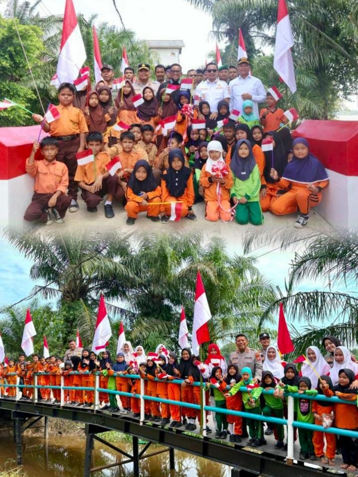 Senyum Bahagia Buka Akses Pendidikan dan Ekonomi Warga Rangsang, Jembatan MP Diresmikan 