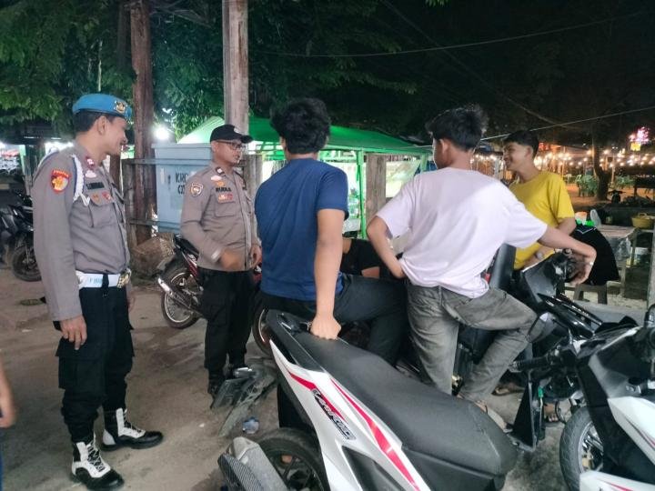 Cooling System, Polsek Pangkalan Kerinci Cegah Kenakalan Remaja Jelang Pilkada