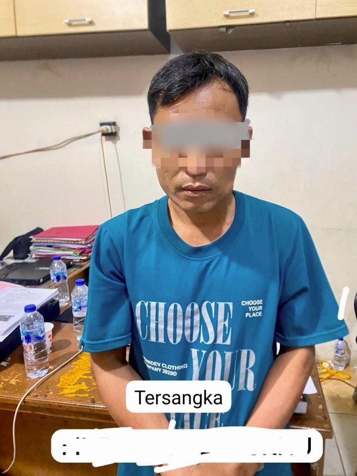 Polres Pelalawan Tangkap Pria Beranak Empat, Setubuhi Cewek ABG Berulang Kali