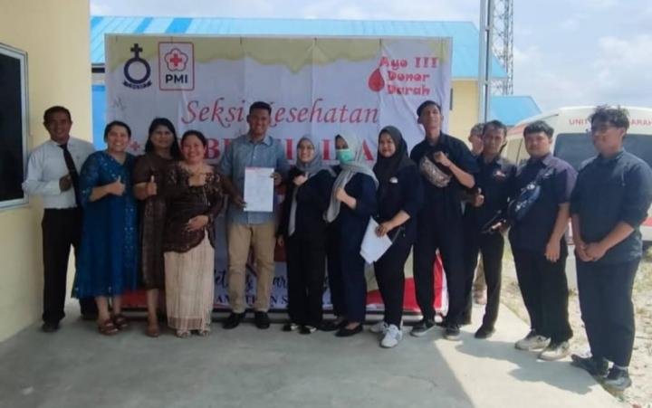 HKBP Sei Sibam Gelar Donor Darah, Kumpulkan 62 Kantong