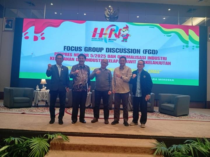 FGD Perpres 5 2025 di HPN Riau, Bahas Optimalisasi Industri Kehutanan dan Kelapa Sawit Berkelanjutan