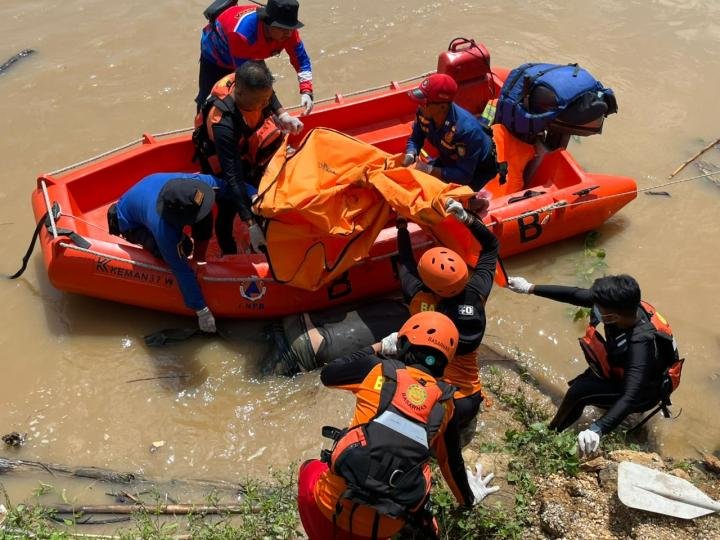 Tim SAR Temukan Pegawai PNM Meninggal Dunia di Sungai Indragiri