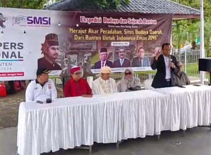 Awali HPN 2026, Ratusan Pemilik Media Ikuti Ekspedisi Banten Lama