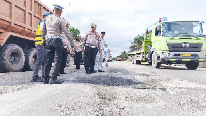 Pastikan Mudik Lebaran 2025 Aman dan Nyaman, Ditlantas Polda Riau Cek Jalan-Terminal