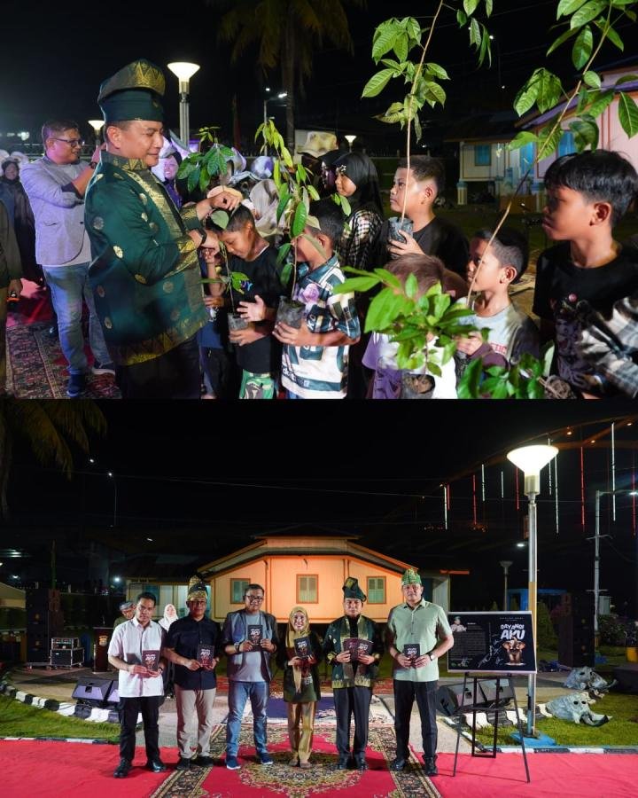 Kapolda Riau Luncurkan Buku 