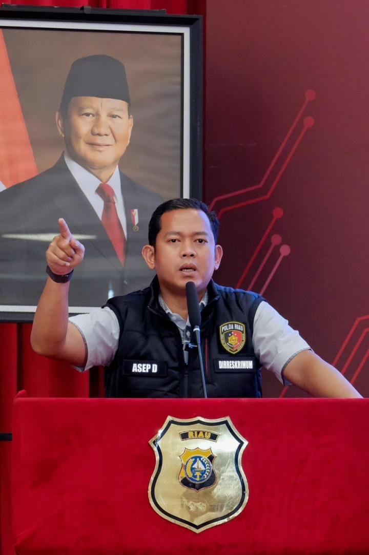 Satgas TNTN Laporkan Pengrusakan Pos ke Polda Riau, Kombes Asep: Telusuri Rekaman Video