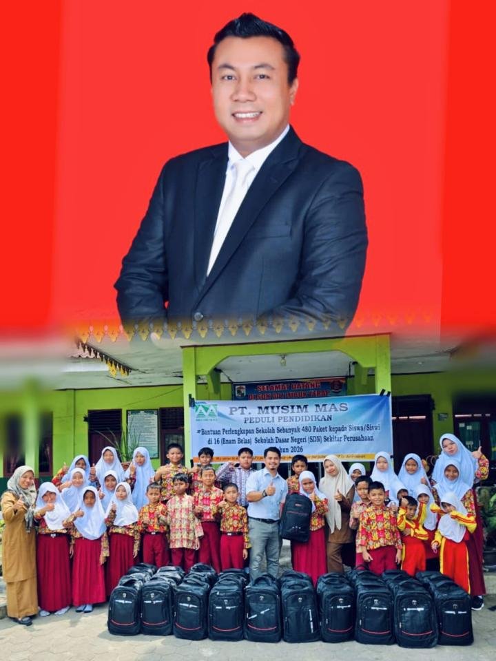 Ketua Komisi II DPRD Pelalawan Apresiasi Bantuan Pendidikan PT Musim Mas