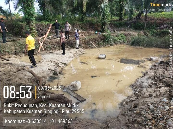 Pemuda di Kuansing Tewas di Lokasi PETI, Polisi Kejar Pemodal