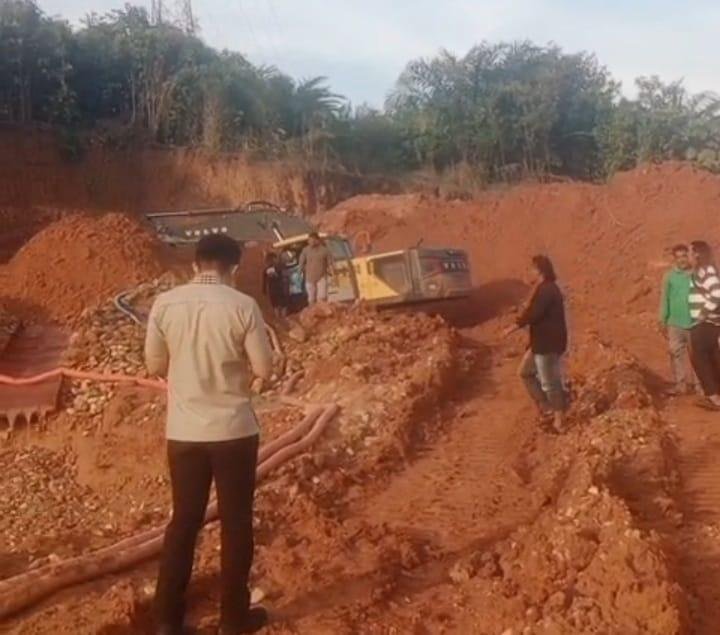 Polisi Tangkap Warga dengan Alat Berat, Diduga Pelaku PETI