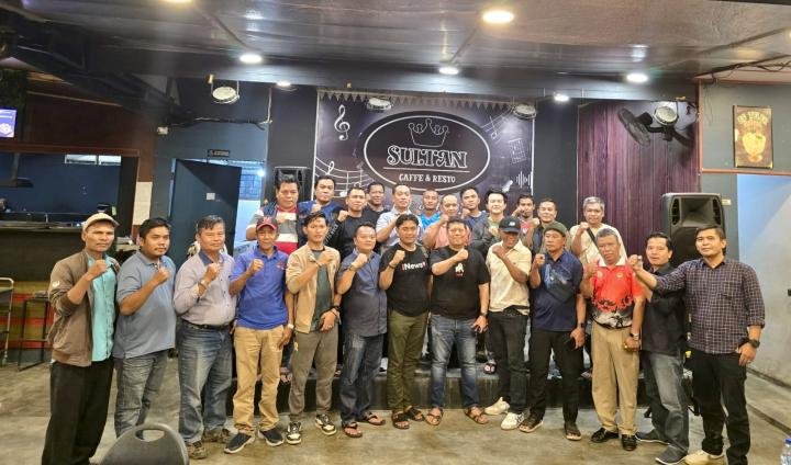 Pindah Tugas, AKBP John Louis Letedara Silaturahmi Pamit ke Wartawan