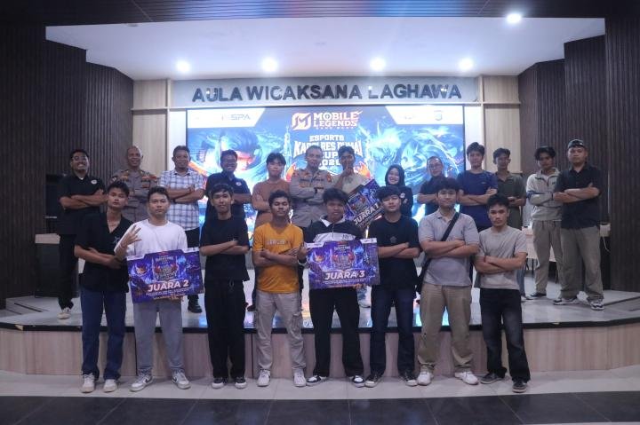 Ini Dia Pemenang Turnamen E-Sport Kapolres Dumai Cup