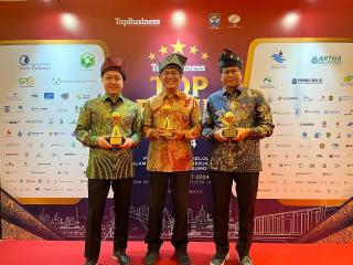 Kembali Raih Top BUMD Awards Bintang 5, Iskandar: Terus Berbenah Bawa BSP Lebih Baik Lagi
