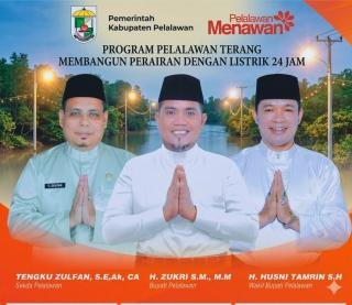 Bupati Zukri Dorong Percepatan Jaringan Kabel Bawa Laut, Demi Daerah Perarian Listrik Menyala 24 Jam