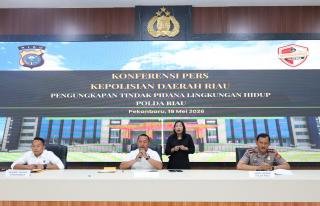 Polda Riau Tetapkan PT MM Tersangka Korporasi Perusakan Lingkungan: Pidana 10 Tahun