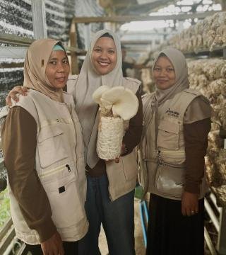 Dorong Peningkatan Bisnis, PHR Taja Penguatan Kapasitas Budidaya Jamur Bagi UMKM Seroja