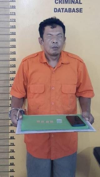 Oknum PNS Diduga Pengedar Sabu Dibekuk Polres Inhu