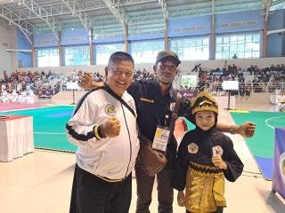 Murid SD di Bengkalis Raih Juara I Kejuaraan Pencak Silat Riau Championship III Nasional 2024