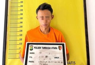 Polsek Tambusai Utara Gerebek Rumah Terduga Pengedar Narkoba, Sita 14 Paket Sabu 