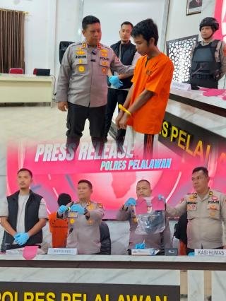 Pelaku Pembunuhan di Pelalawan Ditangkap di Pegunungan Lampung Barat