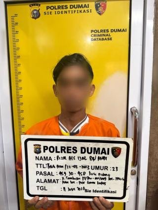 Cemburu Buta, Pria di Dumai Ini Bacok Istri Hingga Meregang Nyawa