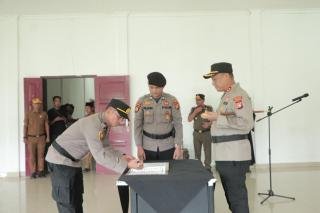 Kapolsek Panipahan Dilantik Gantikan yang Dicopot 
