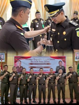 Kajari Eka Nugraha Lantik Afrinaldi Jadi Kasdum, Rezi Dharmawan Dipercaya Pimpin Kacabjari Karimun