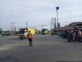 Dishub Turunkan Personel Jaga di Pintu Masuk Kota, Halau Truk Tonase Besar 