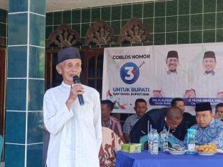 Program Dirasakan Masyarakat, Tokoh Sialang Palas Beri Restu Alfedri-Husni Lanjutkan Kepemimpinan