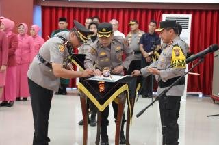 3 PJU-4 Kapolres Disertijab, Kapolda Riau: Kita Harus Meninggalkan Jejak yang Menginspirasi
