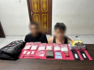 Rumah Pengedar Sabu Digerebek, Dua Pria Berujung Lebaran di Penjara 