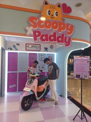 Capella Honda Hadirkan Booth Scoopy x Paddy di Mal SKA Pekanbaru