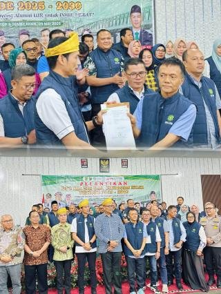 Lantik Pengurus DPC IKA UIR Inhil, Ketum Ragil: Wadah Pemersatu Alumni