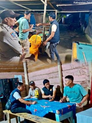 Respons Cepat Laporan Warga, Polsek Langgam Pastikan Tidak Ada Aktivitas Perjudian
