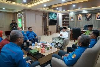Audiensi dengan Gubri, Permaskab Meranti Usulkan Perbaikan Infrastruktur-Penanggulangan Kemiskinan