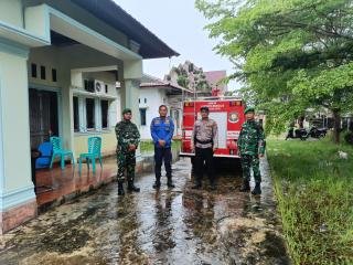 Polsek Bengkalis 24 Jam Amankan Gudang Logistik KPU